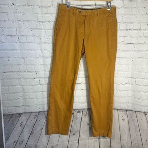 Suitsupply Pants Mens 32  Khaki Tan Chino Cottton Pants EU 48